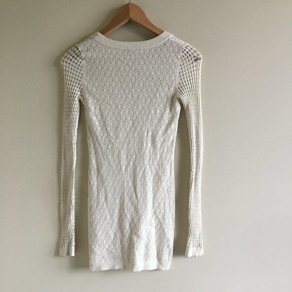 Wilfred tunic italian yarn long sleeve mini dress - Picture 2 of 5